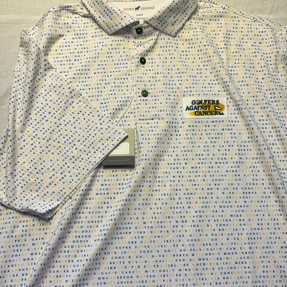 Horn Legend Half Sleeve Polo NWT Size L